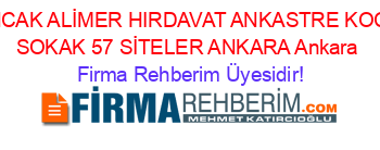 SANCAK+ALİMER+HIRDAVAT+ANKASTRE+KOCAK+SOKAK+57+SİTELER+ANKARA+Ankara Firma+Rehberim+Üyesidir!