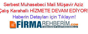 Serbest+Muhasebeci+Mali+Müşavir+Aziz+Çalış+Karahallı+HİZMETE+DEVAM+EDİYOR! Haberin+Detayları+için+Tıklayın!