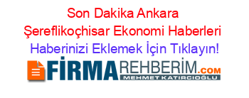 Son+Dakika+Ankara+Şereflikoçhisar+Ekonomi+Haberleri Haberinizi+Eklemek+İçin+Tıklayın!