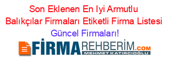 Son+Eklenen+En+Iyi+Armutlu+Balıkçılar+Firmaları+Etiketli+Firma+Listesi Güncel+Firmaları!