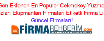 Son+Eklenen+En+Popüler+Cekmeköy+Yüzme+Havuzları+Ekipmanları+Firmaları+Etiketli+Firma+Listesi Güncel+Firmaları!