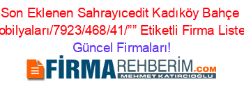 Son+Eklenen+Sahrayıcedit+Kadıköy+Bahçe+Mobilyaları/7923/468/41/””+Etiketli+Firma+Listesi Güncel+Firmaları!