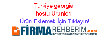 Türkiye+georgia+hostu+Ürünlerı Ürün+Eklemek+İçin+Tıklayın!