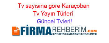 Tv+sayısına+göre+Karaçoban+Tv+Yayın+Türleri+ Güncel+Tvleri!
