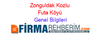 Zonguldak+Kozlu+Futa+Köyü Genel+Bilgileri