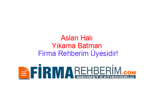 Arslan Hali Yikama Selcuklu Konya 0332 238 70 6 Diger Sektorler Firmalari Firmasec Com